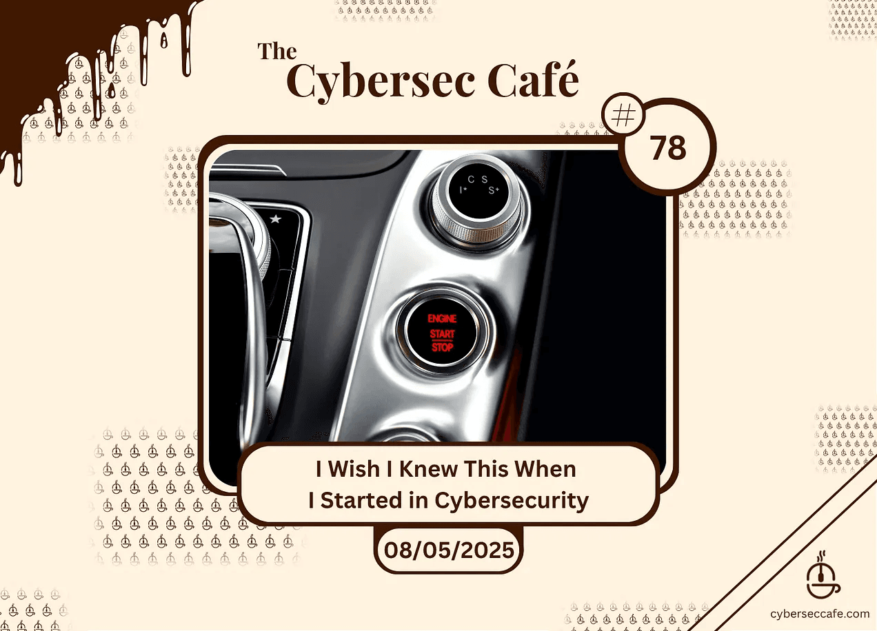 I Wish I Knew This When I Started in Cybersecurity