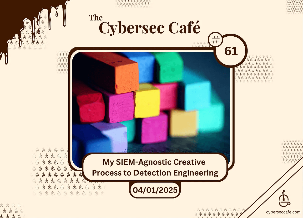 My SIEM-Agnostic Creative Process to Detection Engineering